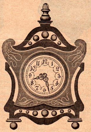 Black Forest Jugendstil, figure 11, Clocks Magazine