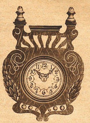 Black Forest Jugendstil, figure 14, Clocks Magazine