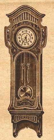 Black Forest Jugendstil, figure 18, Clocks Magazine