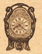 Black Forest Jugendstil, figure 22, Clocks Magazine