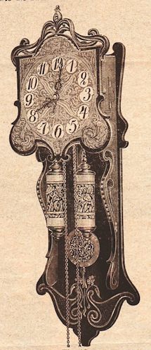 Black Forest Jugendstil, figure 6, Clocks Magazine