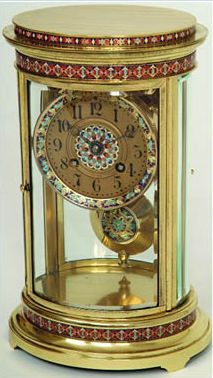 French four-glass clocks, figure 9, Clocks Magazine